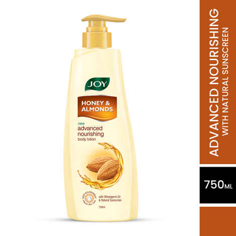 Buy Joy Honey & Almonds Advanced Nourishing Body Lotion, For Normal to Dry skin 750 ml - Purplle