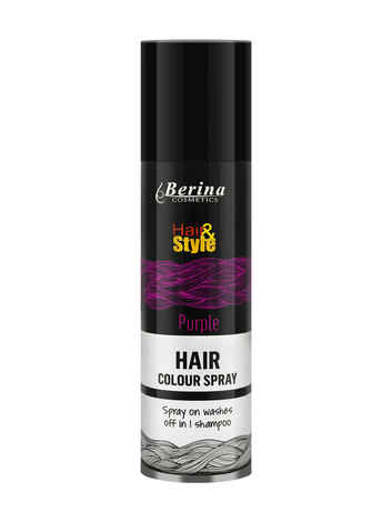 Berina Purple Hair Color Spray (150 ml)