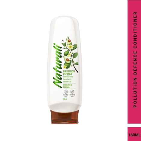 Buy Naturali Pollution Defence Conditioner | With Green Tea & Avocado | Repairs Pollution Damage | 180 Ml - Purplle