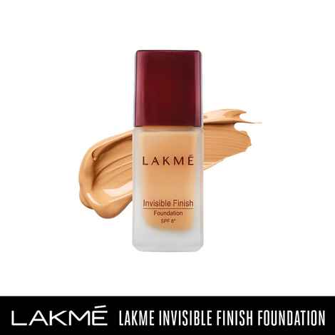 Buy Lakme Invisible Finish Foundation - Shade 05 (25 ml) - Purplle