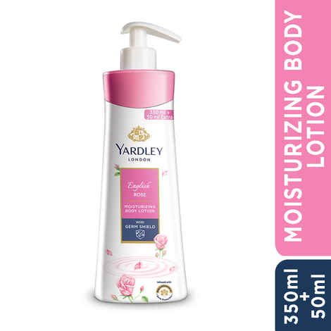 Buy Yardley London English Rose Hand and Body Lotion, 400ml - Purplle