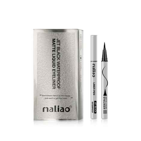 Buy MALIAO PROFESSIONAL MATTE LOOK JET BLACK LIQUID EYELINER M212 - Purplle