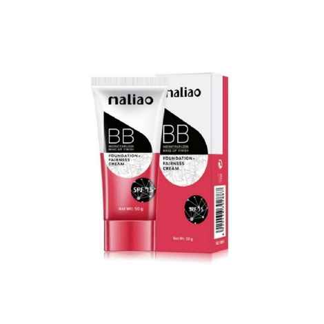 Buy MALIAO PROFESSIONAL BB INSTANT FAIR LOOK MAKEUP FINISH FOUNDATION + FAIRNESS CREAM M64 - Purplle