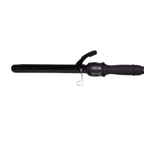 Buy VEGA Long Curl 22 mm Barrel Hair Curler With Adjustable Temperature & Ceramic Coated Plates, (VHCH-04), Black - Purplle
