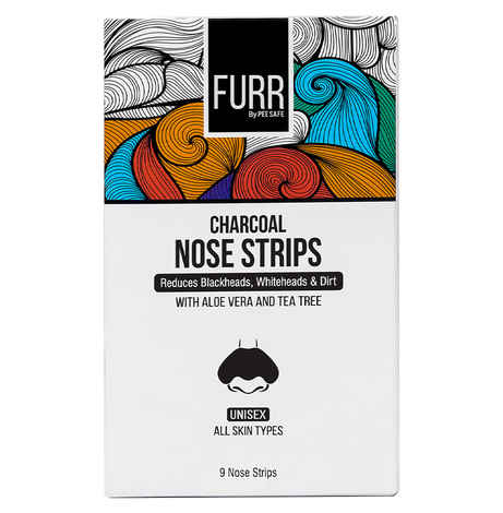 Buy FURR By Pee Safe Charcoal Nose Strips Pack Of 3 (Pc-9) - Purplle
