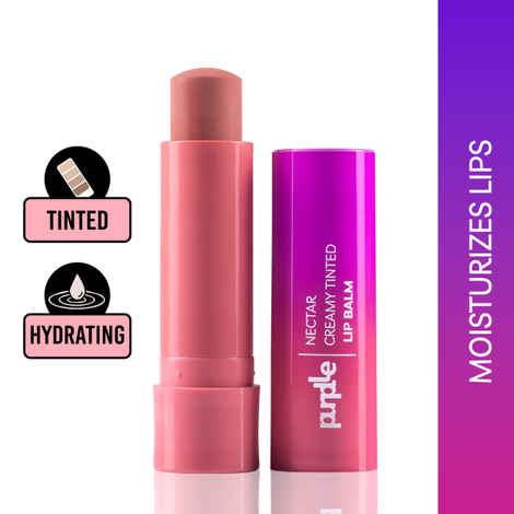Buy Purplle Nectar Creamy Tinted Lip Balm - Caramel Kiss 4 (4.8gm) - Purplle