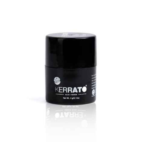 Kerrato Hair Fibres for Thinning Hair (Jet Black) - 4 gm