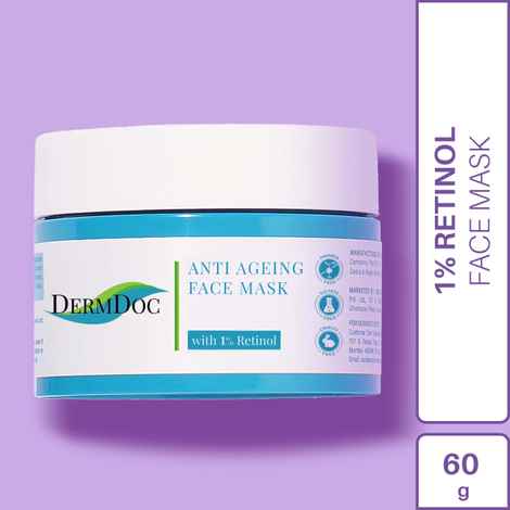 Buy DermDoc Anti Ageing Mask with Retinol (60 gm) - Purplle