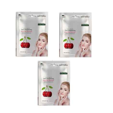 Buy MOND'SUB Cherry Fruit Face Sheet Mask Pack of 3 - Purplle