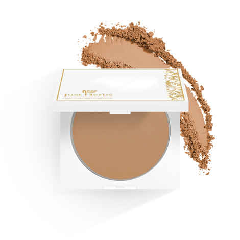 Buy Just Herbs Compact Powder Mattifying & Hydrating With SPF 15 + For All Skin Types Talc & Fragrance Free - 04 Beige - Purplle