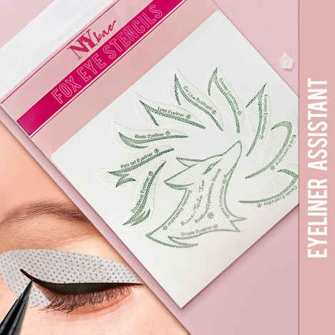 Buy NY Bae Fox Eye Stencils | Easy To Use | Convenient | Reusable | Quick Eye Makeup - Purplle