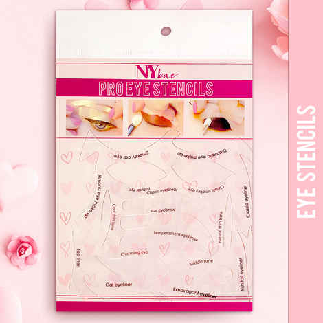 Buy NY Bae Pro Eye Stencils | Easy To Use | Convenient | Reusable | Quick Eye Makeup - Purplle