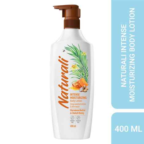 Buy Naturali Intense Moisturizing Body Lotion | With Murumuru Butter & Chakah Honey | Deep Moisturization & Skin Repair | 400 ml - Purplle