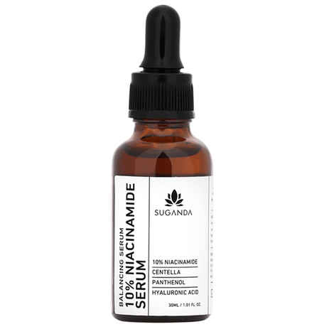 Buy Suganda 10% Niacinamide Face Serum for Glowing & Hydrating Skin, Reduces Acne, Acne Marks & Blemishes, Oil Balancing (30 ml) - Purplle