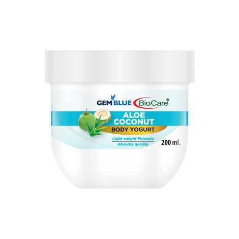 Buy Gemblue Biocare Aloe Coconut Body yogurt, (200 ml) - Purplle