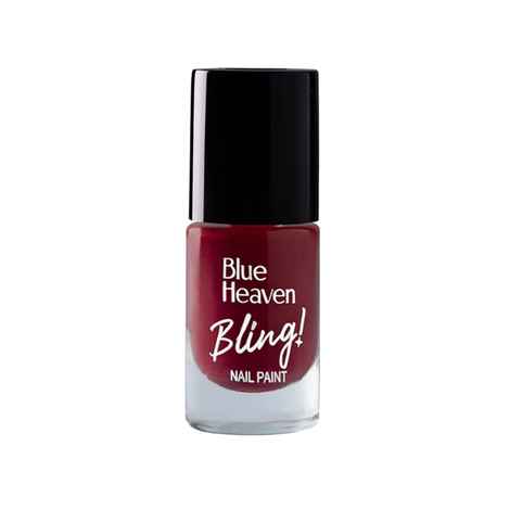 Buy Blue Heaven Bling Nail Paint - 508 Velvet Wine, 8ml - Purplle