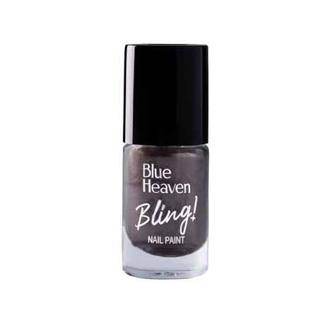 Buy Blue Heaven Bling Nail Paint - 706 Expresso Sparkle, 8ml - Purplle