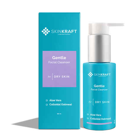 Buy SkinKraft Customized Gentle Facial Cleanser - Aloe Vera Face Wash For Dry Skin (60 ml) - Purplle
