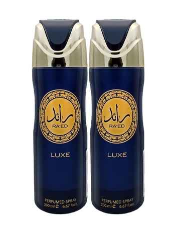 Buy Lattafa Raed Deodorant Perfumed Body Spray 200ml,each (Pack of 2) - Purplle