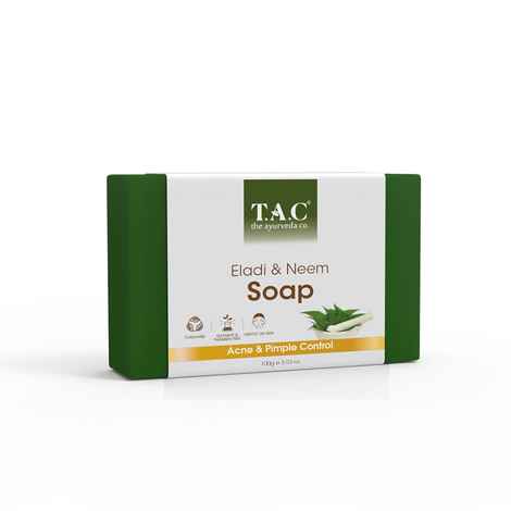Buy TAC - The Ayurveda Co. Tea Tree and Giloy Handmade Sugar Soap - Purplle