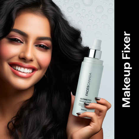 Buy Faces Canada Makeup Fixer | Setting Spray | Keeps Makeup Intact | Chamomile and Hyaluronic Acid Enriched | Hydrates & Refreshes Skin 100ml - Purplle
