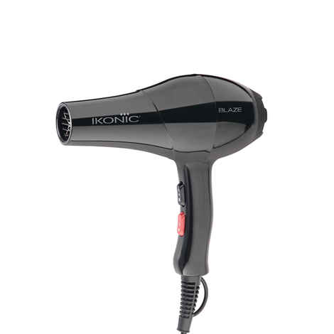 Buy Ikonic Dryer - Blaze | Black | Fiber Plastic | Corded Electric | Hair Type - Frizzy | Heating Temperature - Purplle