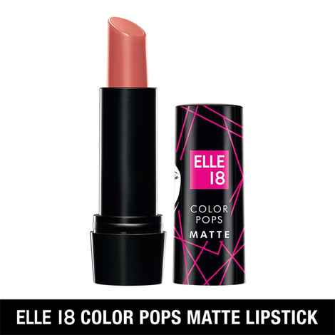 Buy Elle 18 Color Pop Matte Lip Color, P25, Rose Nude, 4.3 g - Purplle