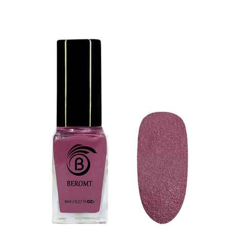 Buy Beromt Matte Sugar Crush Nail Polish Famous Candy (8 ml) - Purplle