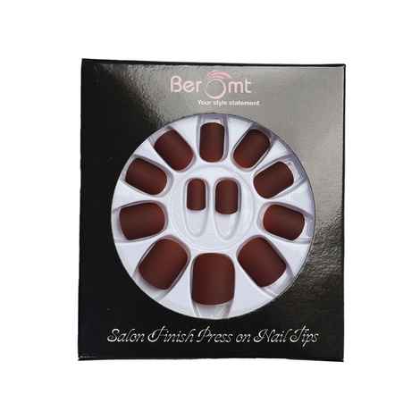 Buy Beromt Premium Matte Nails-451 - Purplle