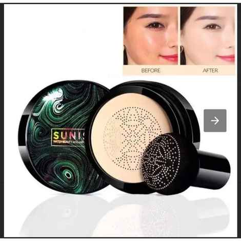 Buy CVB SUNISA Air CUSHION CC Cream MUSHROOM HEAD FOUNDATION - Purplle