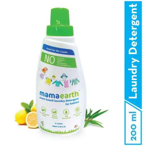 Buy Mamaearth Mamaearth's Plant Based Baby Laundry Liquid Detergent, With Bio-Enzymes and Neem Extracts, 200ml - Purplle