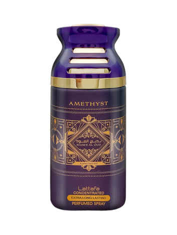 Buy Lattafa Badee Al Oud (Amethyst) Concentrated Deodorant (250 ml) - Purplle