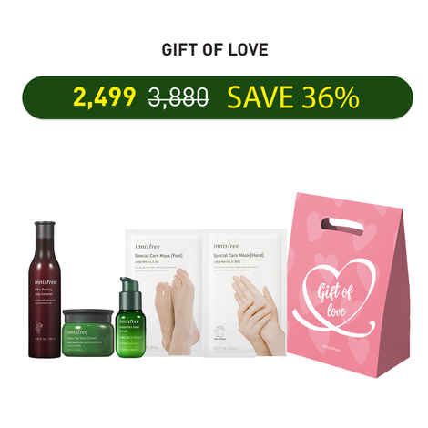 Buy Innisfree Gift of Love (5 pieces) - Purplle