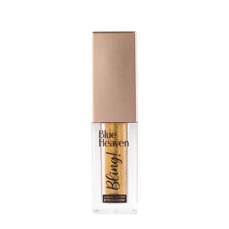 Buy Blue Heaven Bling Liquid Glitter Eyeshadow - 01 Golden Limelight - Purplle