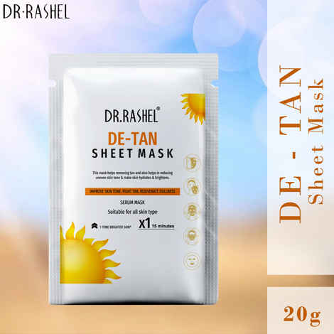 Buy Dr.Rashel De-Tan Serum Sheet Mask Suitable for All Skin Type - Purplle