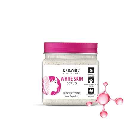 Dr.Rashel Skin Whitening Face and Body Scrub For All Skin Types (380 ml)