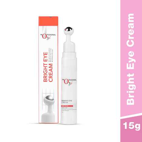 Buy O3+ Bright Under Eye Cream With Hyaluronic Acid(15 g) - Purplle