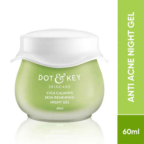 Buy Dot & Key Cica Calming Skin Renewing Night Gel 60ml - Purplle