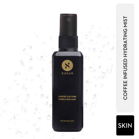 Buy SUGAR Cosmetics Coffee Culture Hydrating Mist 100 ml, Hydrating |Brightening | Refreshing | Refine Pores Suitable for All Skin Types, 100% Vegan, Cruelty-free, Parabens and Sulphates Free - Purplle