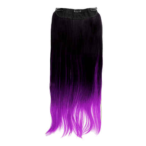 Buy STREAK STREET ELECTRIC PURPLE OMBRE HAIR EXTENSIONS - Purplle