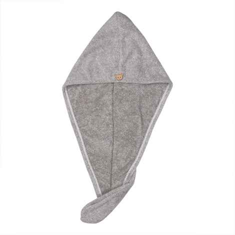 Buy Streak Street Microfiber Hair Wrap Towel- Salt & Pepper - Purplle