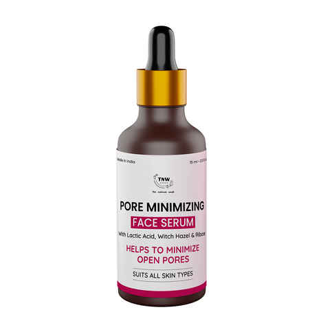 Buy TNW The Natural Wash Pore Minimizing Serum for Tightening Pores | With Lactic Acid ,Witch Hazel & Ribose | Paraben and Sulphate-Free (15 ml) - Purplle