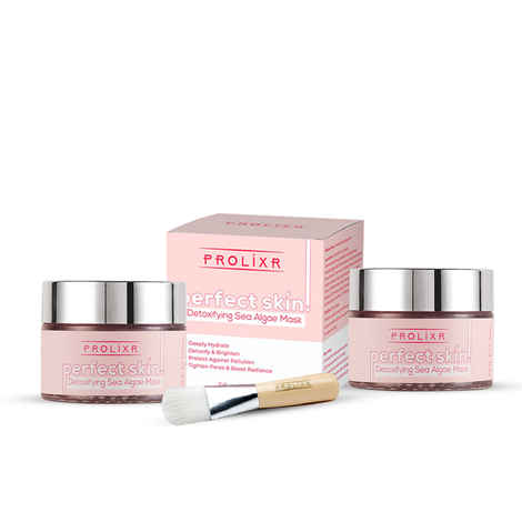 Buy PROLIXR Detoxifying Sea Algae Face Mask Cream for Acne Skin , Pack of 2 - Purplle