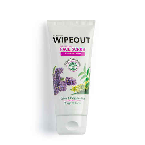 Buy MyGlamm Wipeout Germ Killing Face Scrub -Lavender & Neem-60gm - Purplle