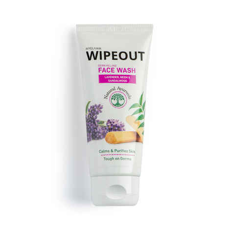 Buy MyGlamm Wipeout Germ Killing Face Wash -Lavender, Neem & Sandalwood -60gm - Purplle