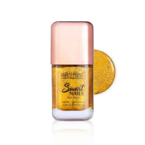 Buy Beauty People Smart Nails - All That Jazz 3-D Nail Polish jazz me gold 1029 - Purplle