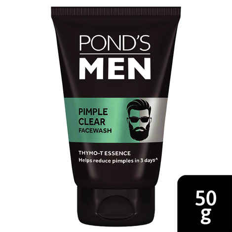Buy Ponds Men Pimple Clear Facewash, 50 gm - Purplle