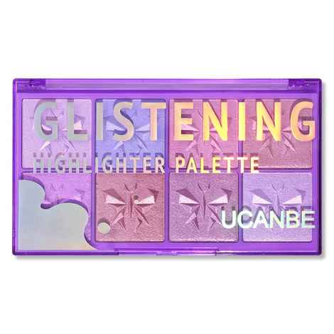 Buy UCANBE Glistening Highlighter Palette STUB080 - Purplle