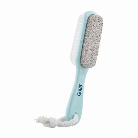 Buy GUBB 2 In 1 Foot Brush With Pumice Stone - Purplle