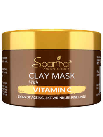 Buy Spantra Vitamin C Clay Mask (125 gm) - Purplle